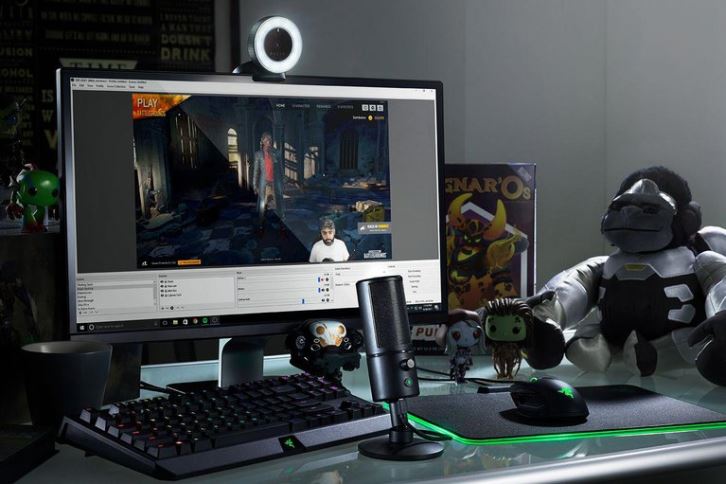 creación de contenido negro Razer sirena LTD6Z112