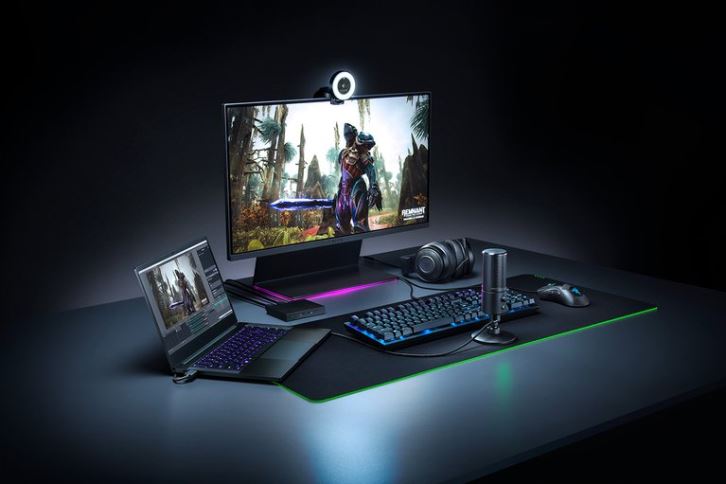 creación de contenido negro Razer sirena LTD6Z112