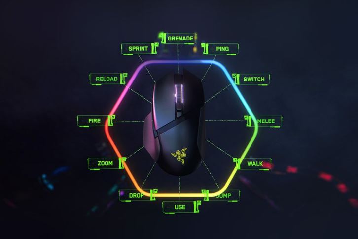 ratones negro Razer basilisco v3 pro LTD6Z31