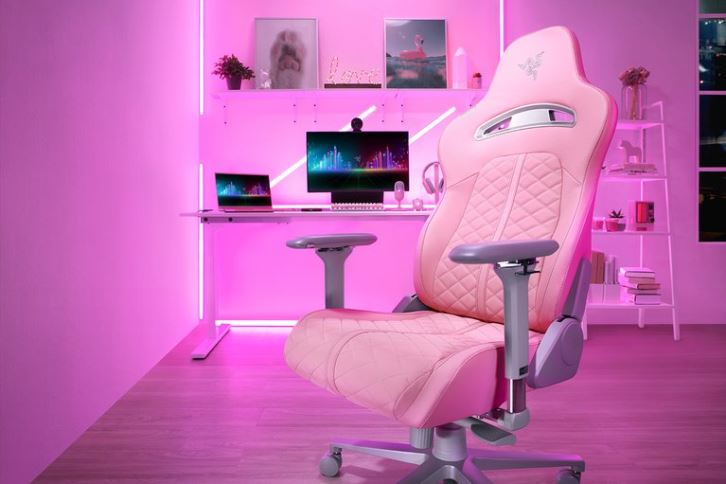 silla de juego cuarzo Razer enki LTD6Z133