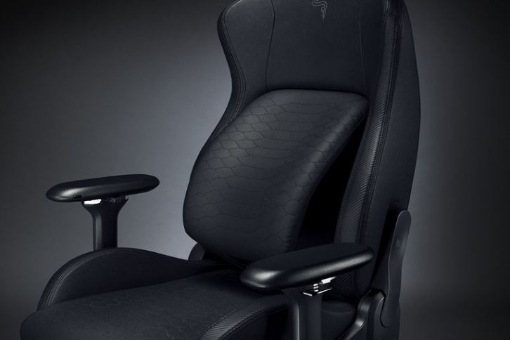 silla de juego negro Razer iskur LTD6Z135